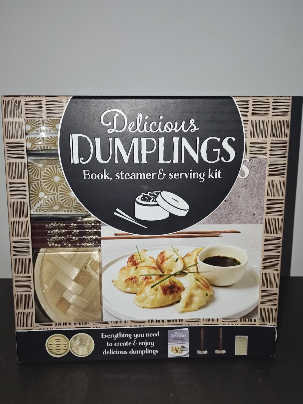 Delicious Dumpling Book, Steamer & Serving Kit